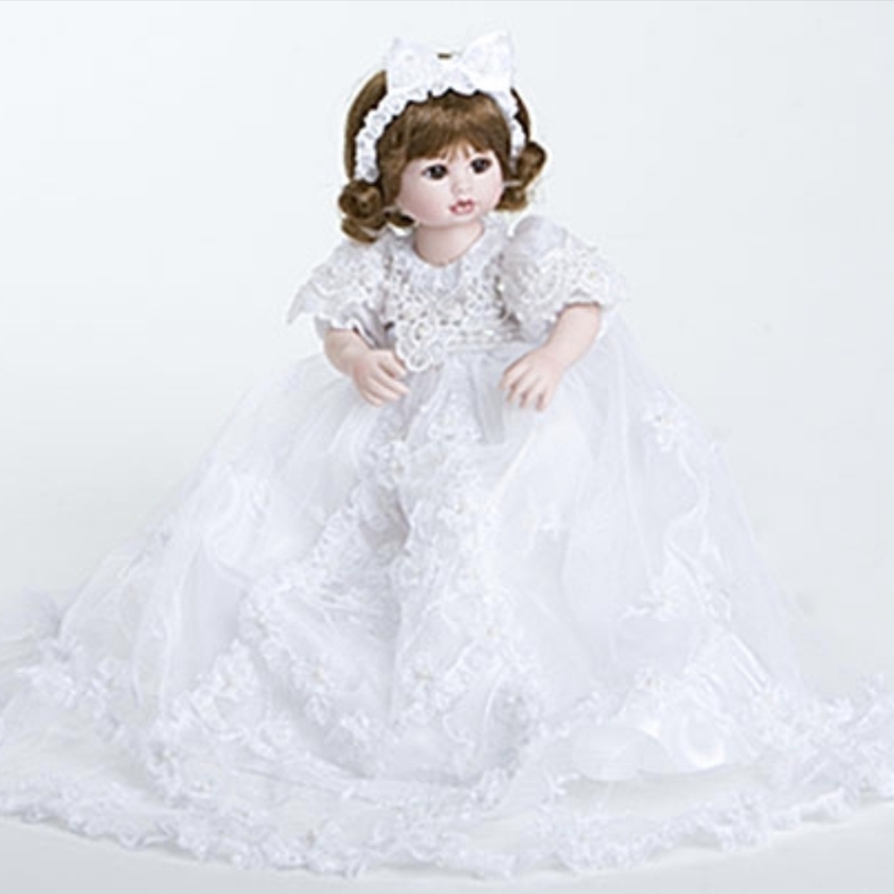 Marie Osmond Baby Abigail Blessing Day Tiny Tot Porcelain 5.5"
